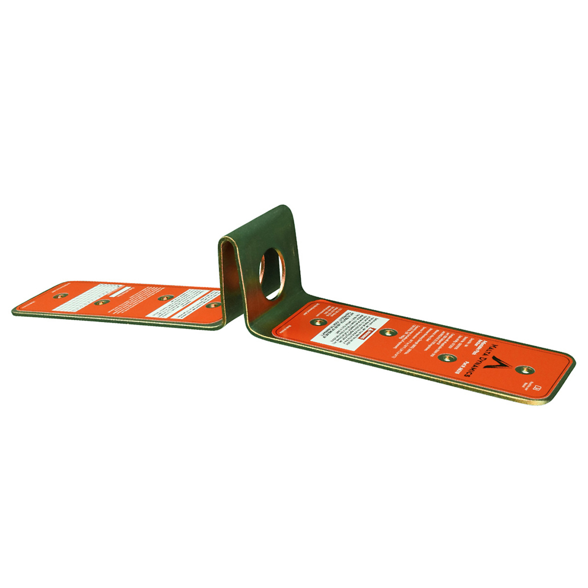 Malta Dynamics Single Use Roof Anchor, OSHA and ANSI Compliant, 5,000 lb (22kN) Breaking Strength, 310 lb Weight Capacity, Model# A6318